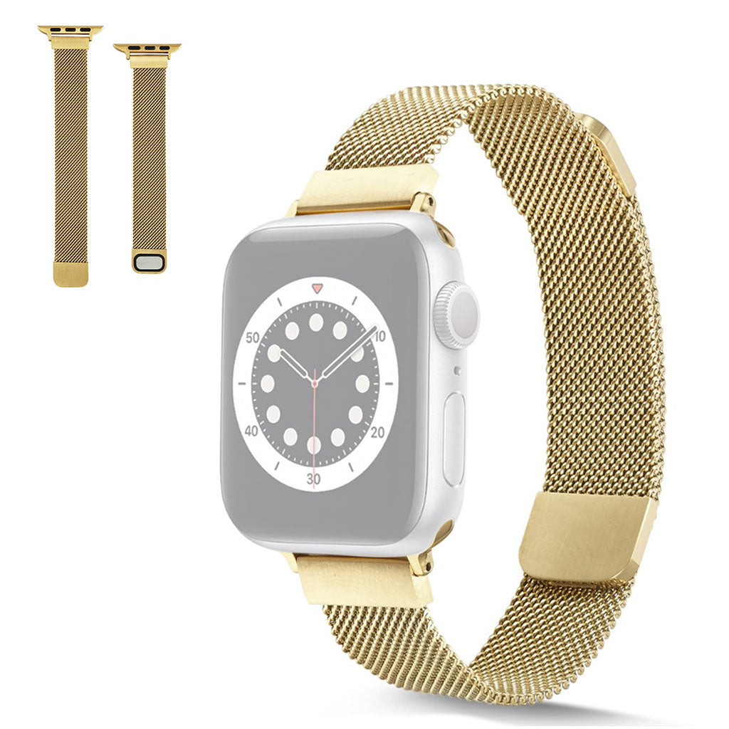 Fint Universal Apple Metal Rem - Guld#serie_7