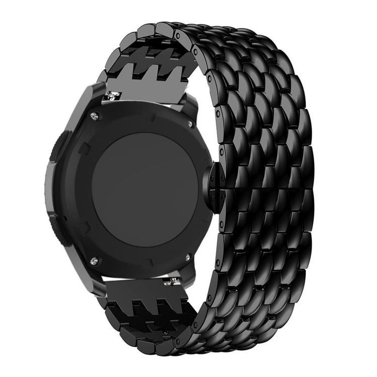 Tidsløst Universal Metal Rem - Sort#serie_1