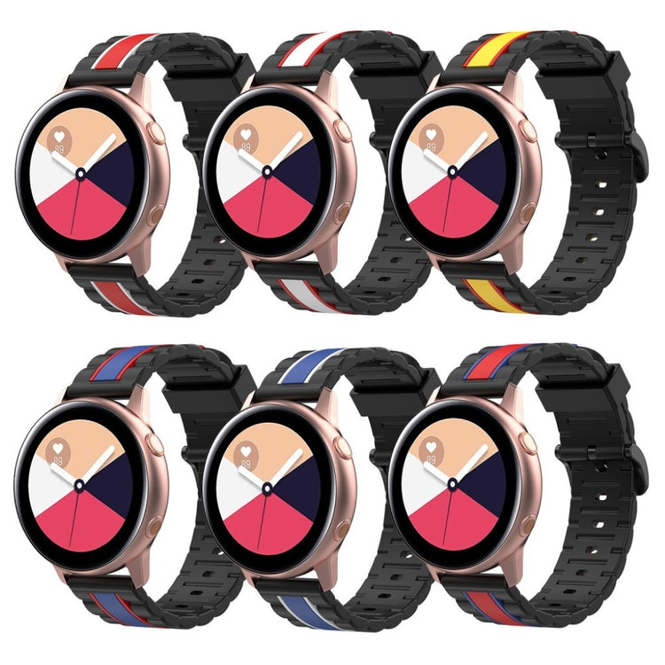 Rigtigt flot Universal Silikone Rem - Sort#serie_1