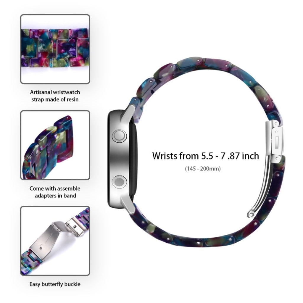 Samsung Galaxy Watch (46mm) / Samsung Galaxy Watch Active  Rem - Lilla#serie_13