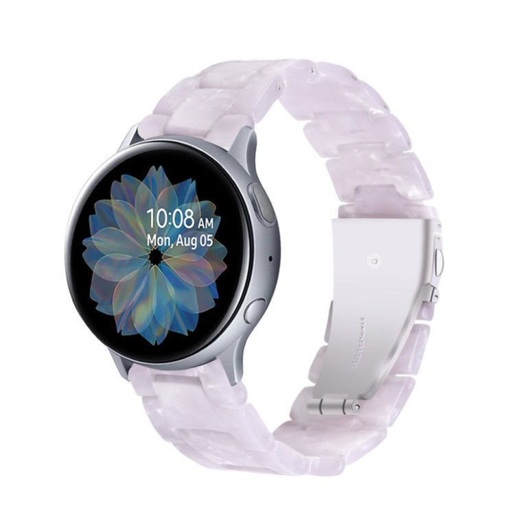 Samsung Galaxy Watch (46mm) / Samsung Galaxy Watch Active  Rem - Hvid#serie_2