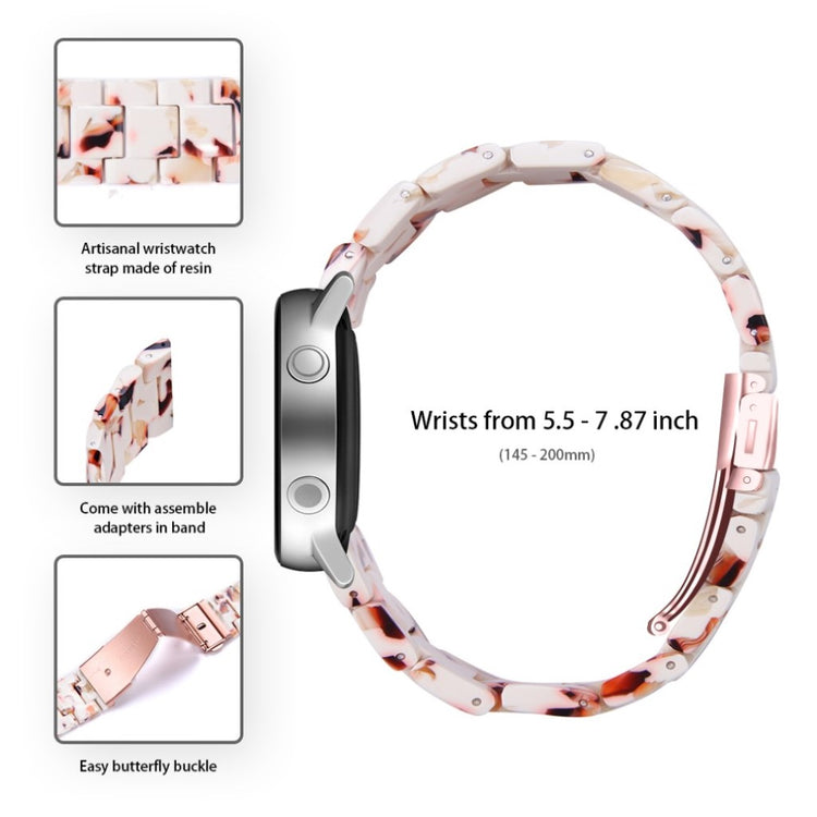 Samsung Galaxy Watch (46mm) / Samsung Galaxy Watch Active  Rem - Hvid#serie_5