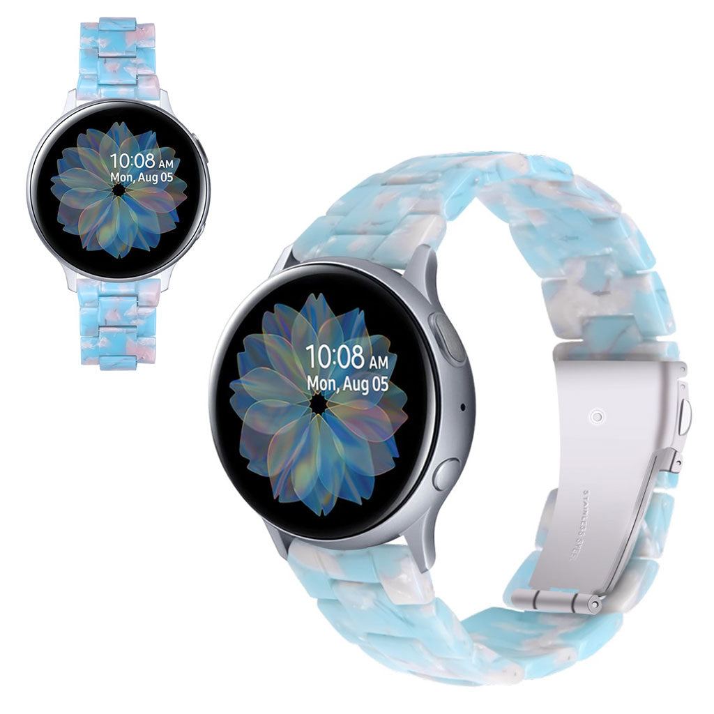 Samsung Galaxy Watch (46mm) / Samsung Galaxy Watch Active  Rem - Blå#serie_7