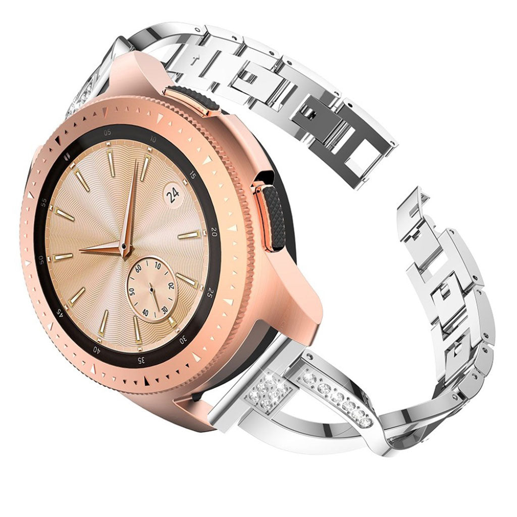 Helt vildt pænt Universal Metal og Rhinsten Rem - Sølv#serie_2