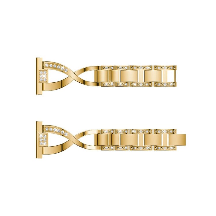 Helt vildt pænt Universal Metal og Rhinsten Rem - Guld#serie_4