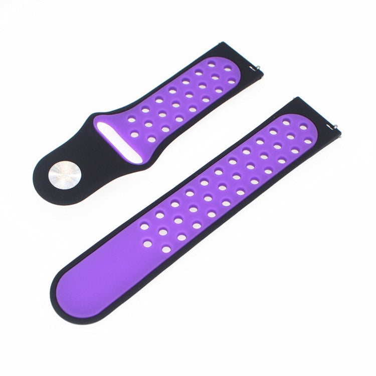 Super pænt Samsung Galaxy Watch Active Silikone Rem - Flerfarvet#serie_10