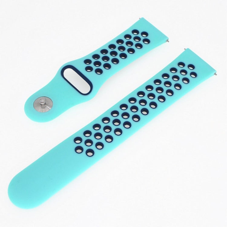 Super pænt Samsung Galaxy Watch Active Silikone Rem - Blå#serie_12