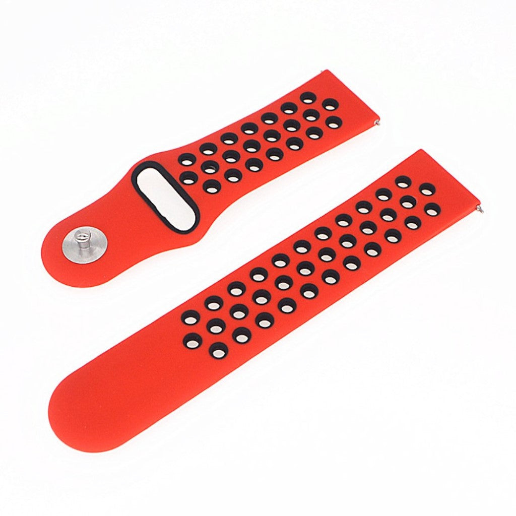 Super pænt Samsung Galaxy Watch Active Silikone Rem - Flerfarvet#serie_14