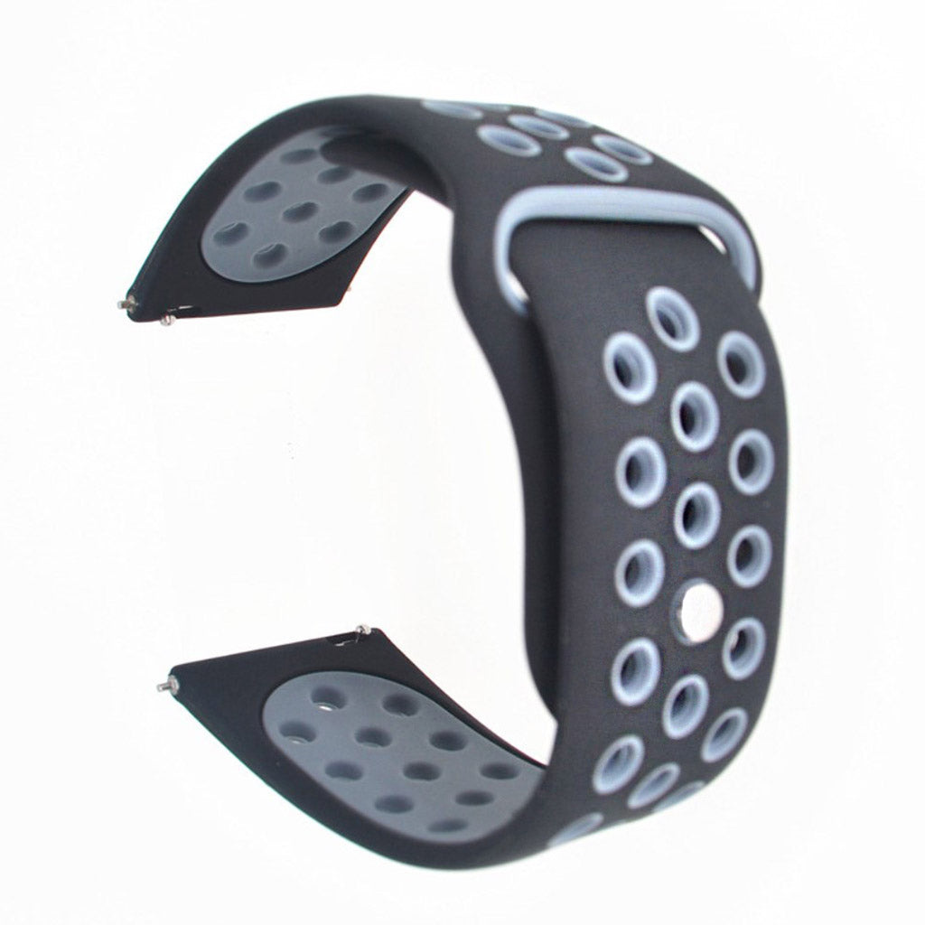 Super pænt Samsung Galaxy Watch Active Silikone Rem - Flerfarvet#serie_7