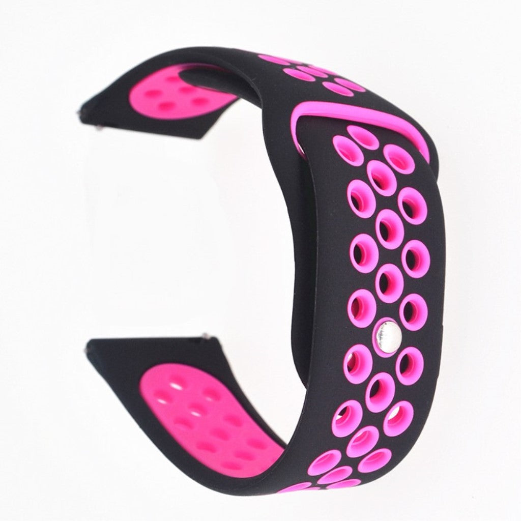 Super pænt Samsung Galaxy Watch Active Silikone Rem - Pink#serie_9