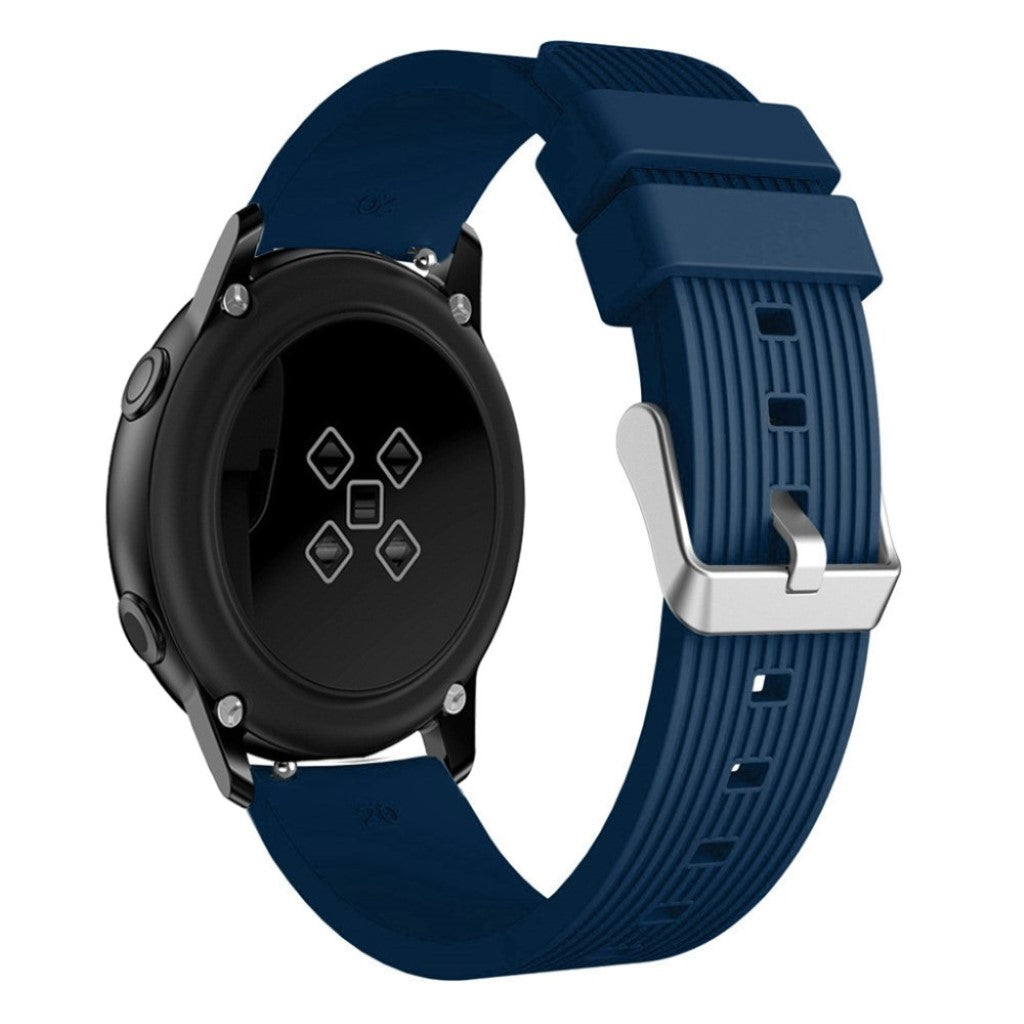 Meget nydelig Samsung Galaxy Watch Active Silikone Rem - Blå#serie_6