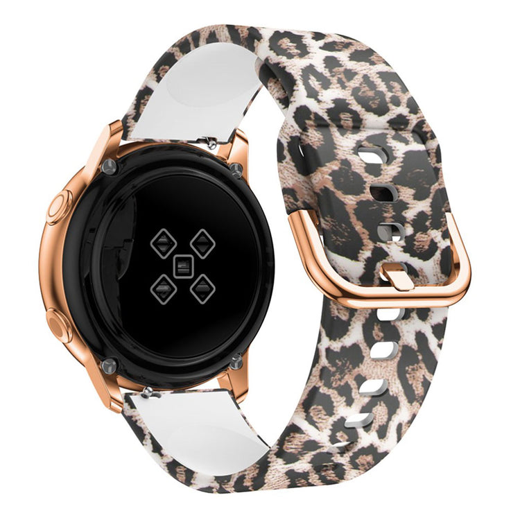 Skøn Samsung Galaxy Watch Active Silikone Rem - Flerfarvet#serie_8