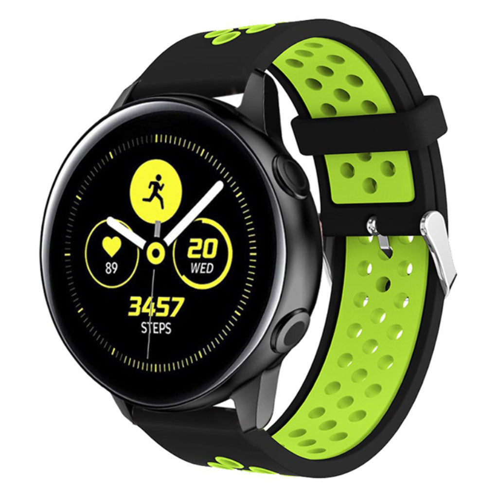 Mega skΓΈn Samsung Galaxy Watch Active Silikone Rem - Sort#serie_1