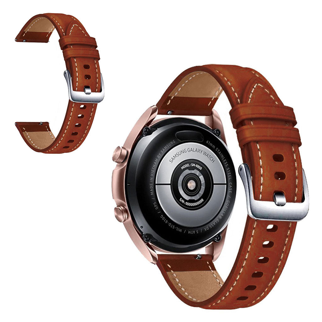 Rigtigt fint Universal Ægte læder Rem - Brun#serie_5