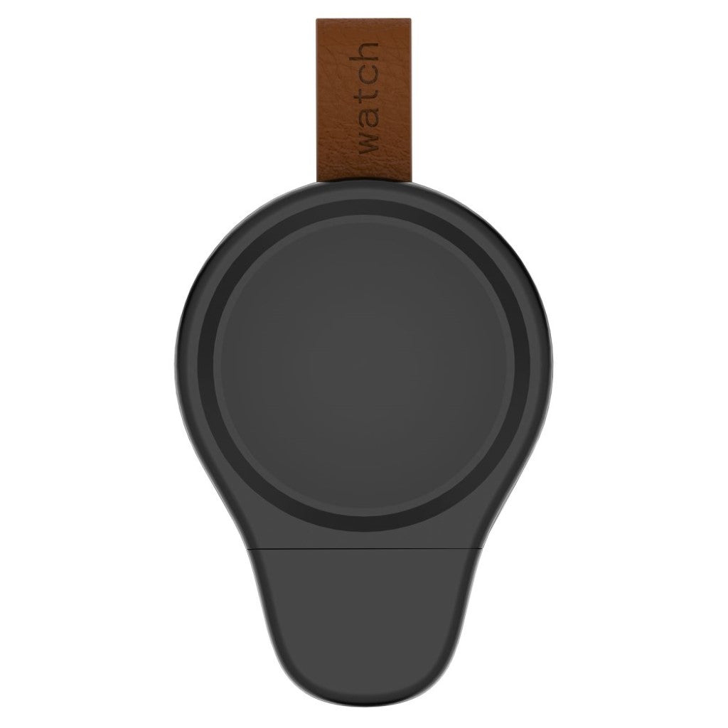 Plastik Universal Samsung Smartwatch Trådløs  Ladestation - Sort#serie_1