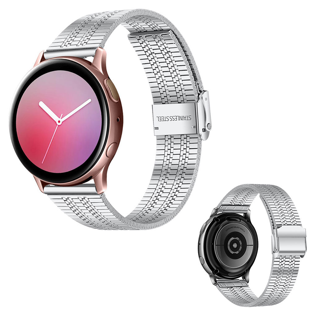Samsung Galaxy Watch 3 (45mm) / Samsung Galaxy Watch (46mm) Metal Rem - SΓΈlv#serie_1