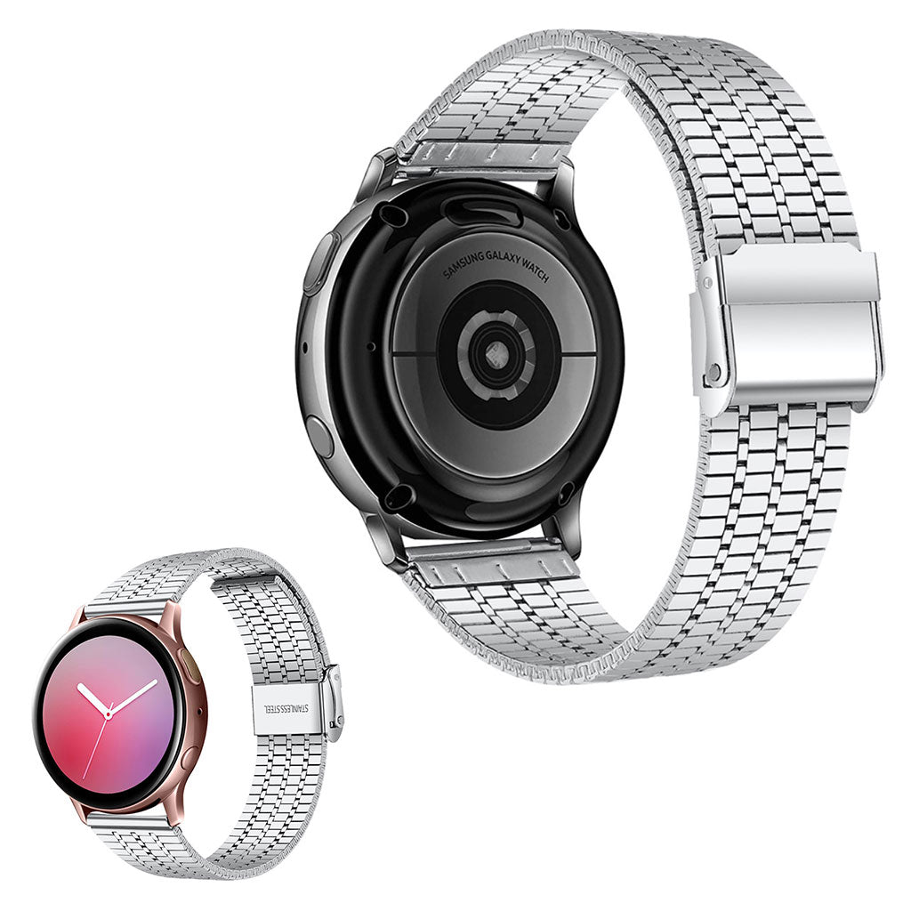 Samsung Galaxy Watch 3 (45mm) / Samsung Galaxy Watch (46mm) Metal Rem - SΓΈlv#serie_1