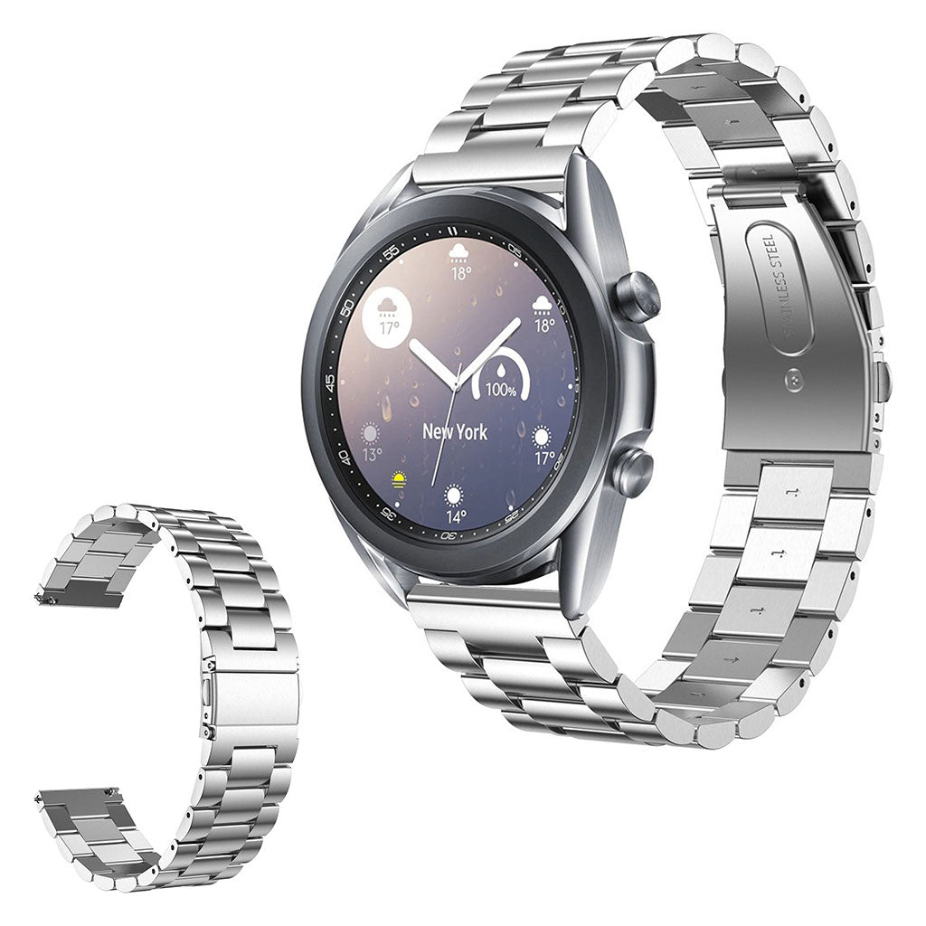 Mega fint Samsung Galaxy Watch 3 (41mm) Metal Rem - SΓΈlv#serie_9