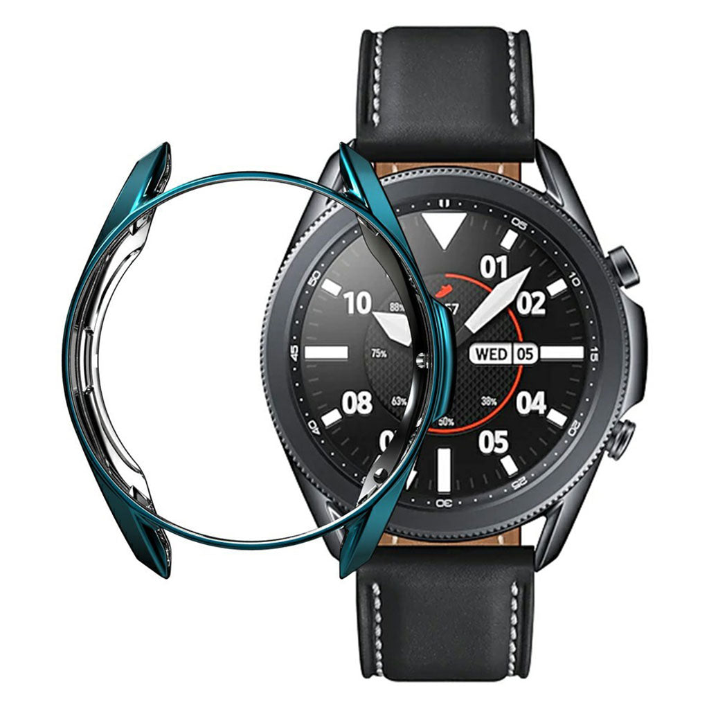 Samsung Galaxy Watch 3 (41mm) Holdbar Silikone Bumper  - BlΓ₯#serie_1