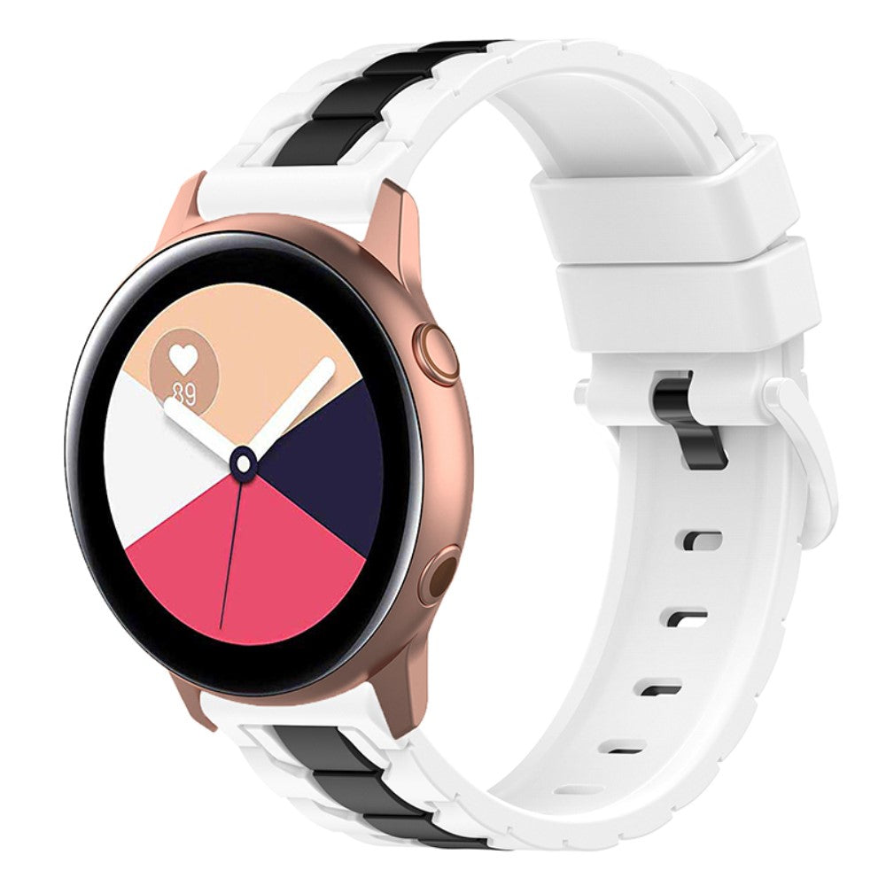 Mega cool Universal Samsung Silikone Urrem - Hvid#serie_2