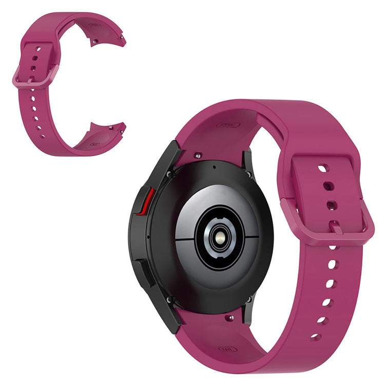 Mega slidstærk Universal Samsung Silikone Rem - Rød#serie_11