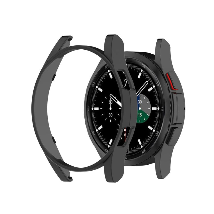 Samsung Galaxy Watch 4 Classic (46mm) Beskyttende Plastik Bumper  - Sort#serie_6