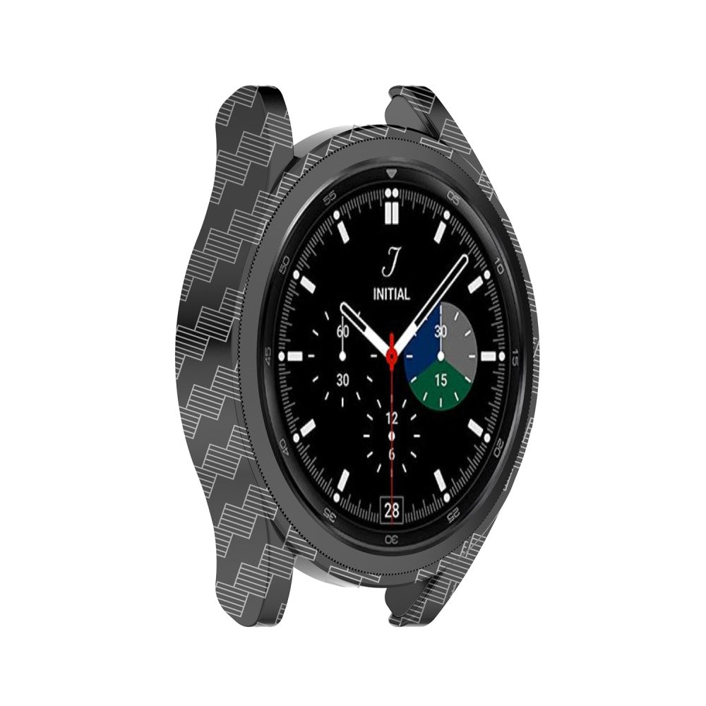 Samsung Galaxy Watch 4 Classic (46mm) Beskyttende Plastik Bumper  - Sort#serie_8