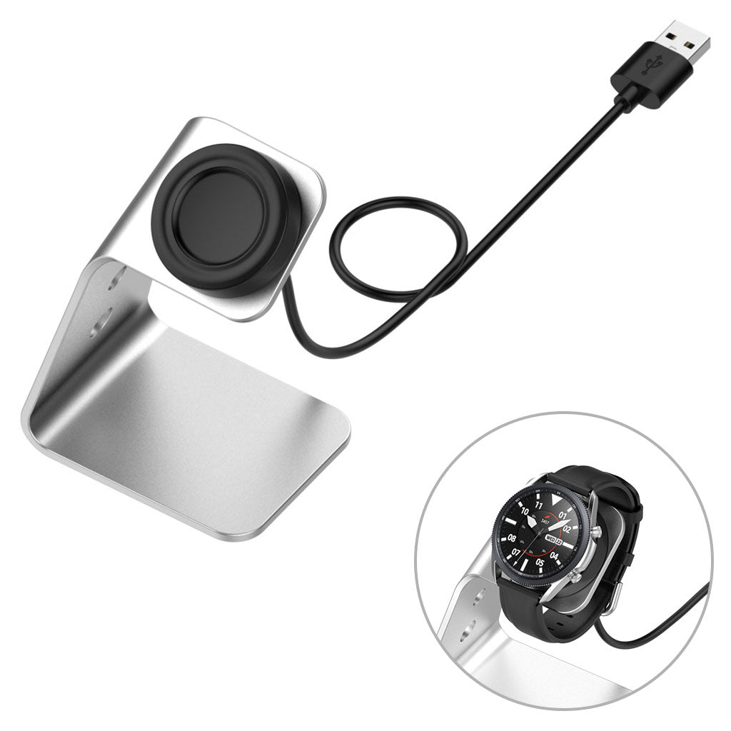 Metal Universal Samsung Smartwatch   Ladestation - SΓΈlv#serie_1