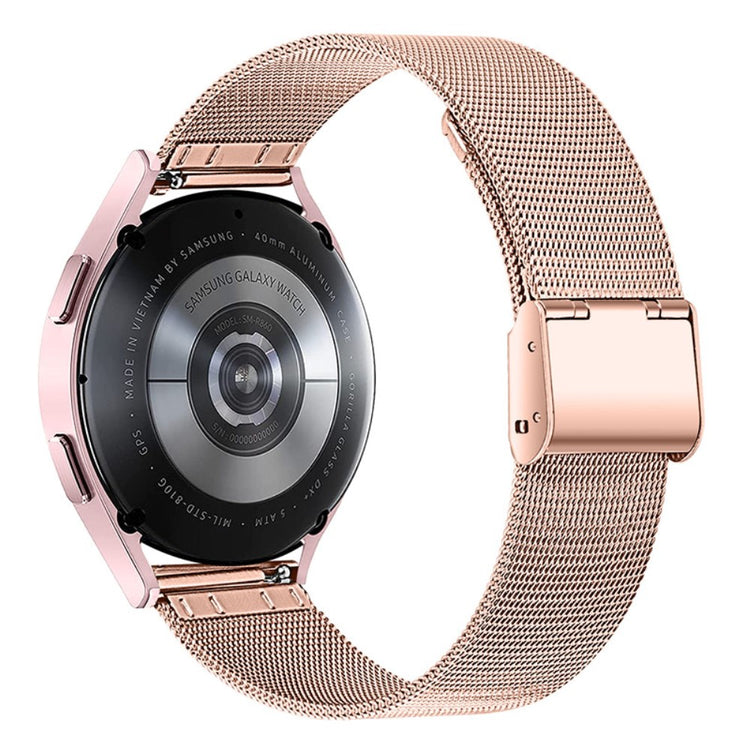 Helt vildt hårdfør Universal Samsung Metal Rem - Pink#serie_1