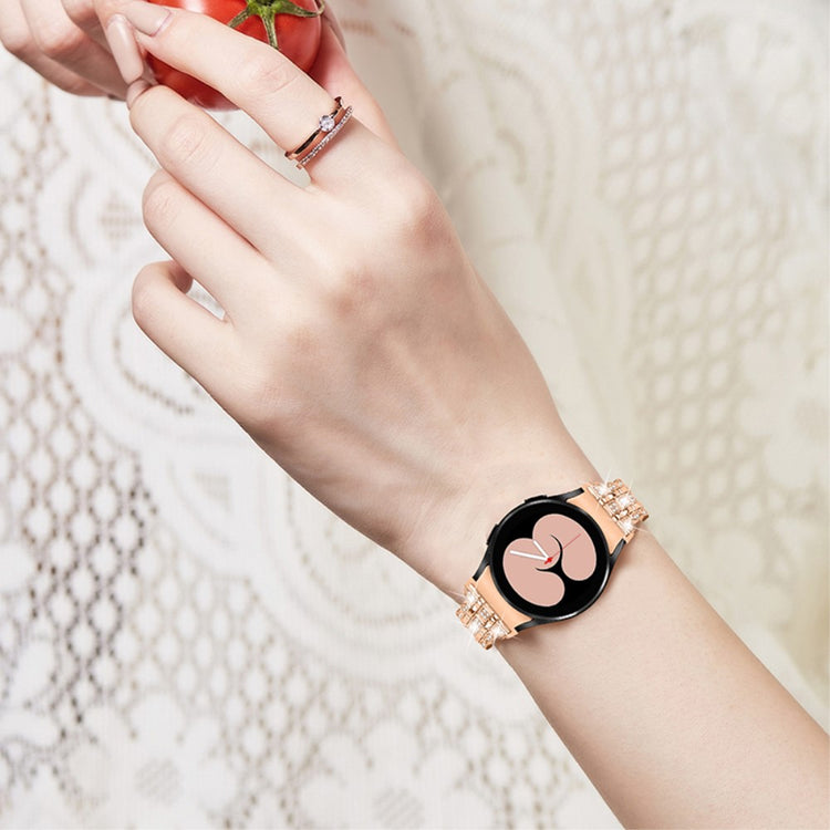 Vildt fint Universal Samsung Metal og  Rhinsten Urrem - Pink#serie_4