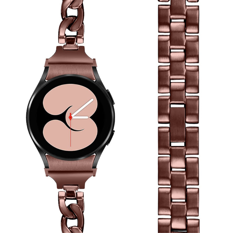 Super hårdfør Universal Samsung Metal Urrem - Brun#serie_1