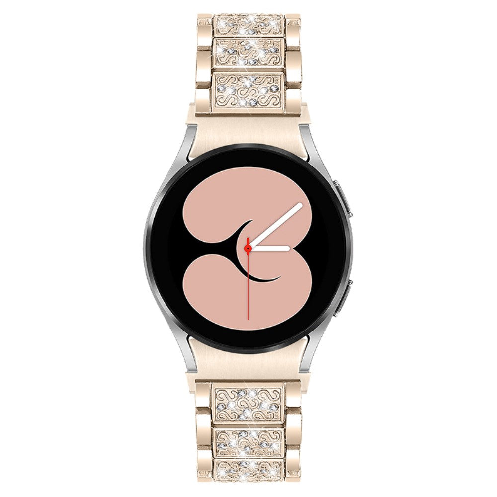 Mega fantastisk Universal Samsung Metal og  Rhinsten Urrem - Guld#serie_1