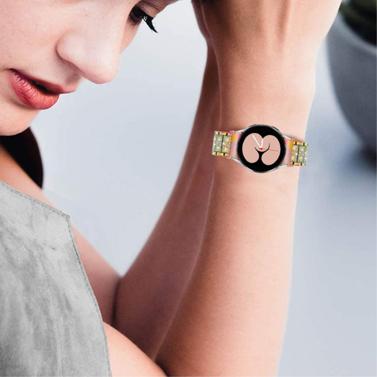 Mega fantastisk Universal Samsung Metal og  Rhinsten Urrem - Flerfarvet#serie_5