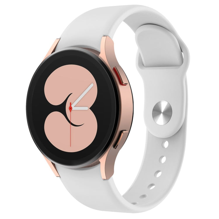 Rigtigt fint Universal Samsung Silikone Urrem - Hvid#serie_2