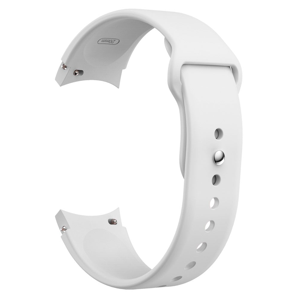 Rigtigt godt Universal Samsung Silikone Rem - Hvid#serie_2