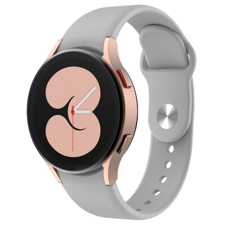 Rigtigt fint Universal Samsung Silikone Urrem - Sølv#serie_6