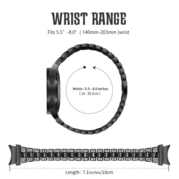 Glimrende Universal Samsung  Urrem - Sort#serie_1