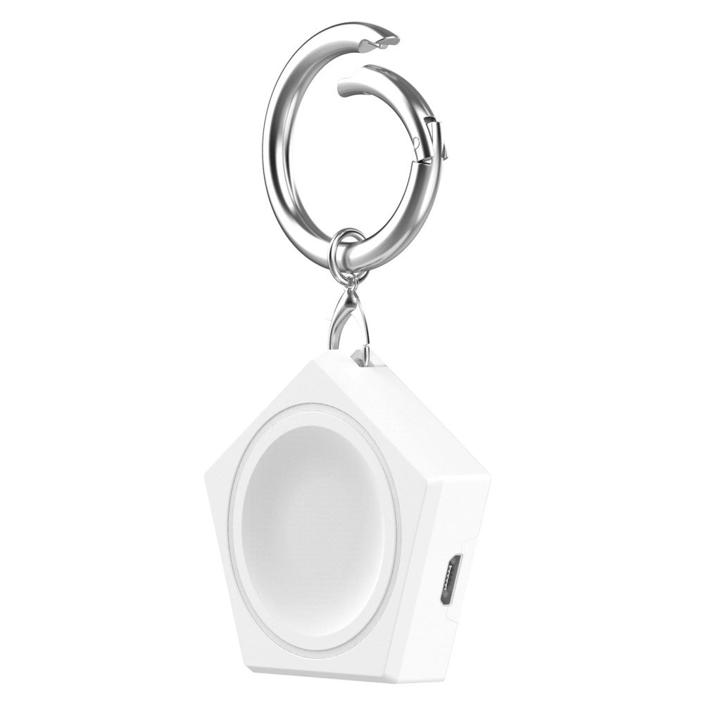 1m Plastik Universal Samsung Trådløs  Ladestation - Hvid#serie_2