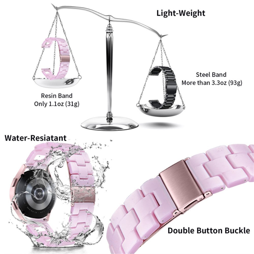 Meget nydelig Universal Samsung Metal og Plastik Rem - Lilla#serie_2