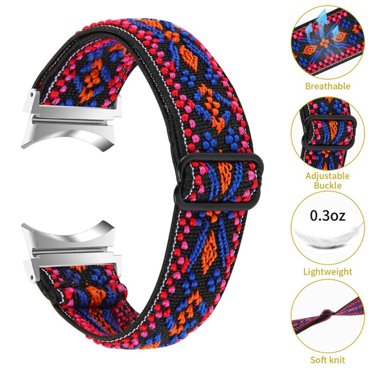 Helt vildt elegant Universal Samsung Nylon Rem - Rød#serie_13