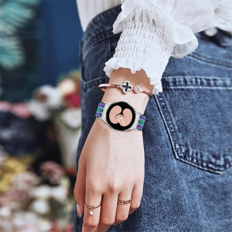 Helt vildt elegant Universal Samsung Nylon Rem - Grøn#serie_9