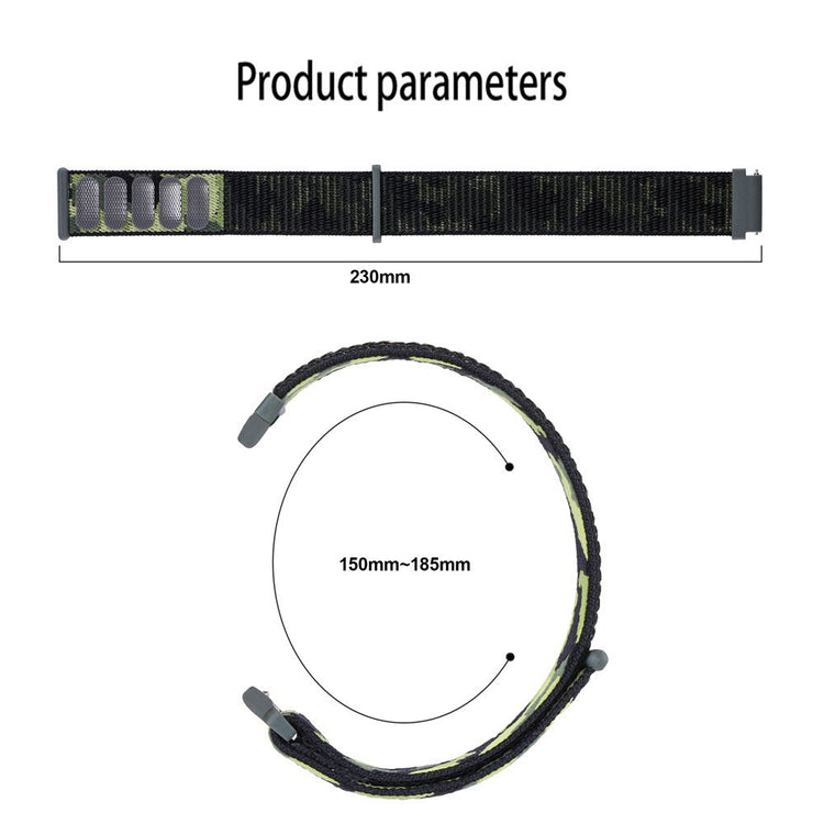 Mega komfortabel Universal Samsung Nylon Rem - Flerfarvet#serie_9