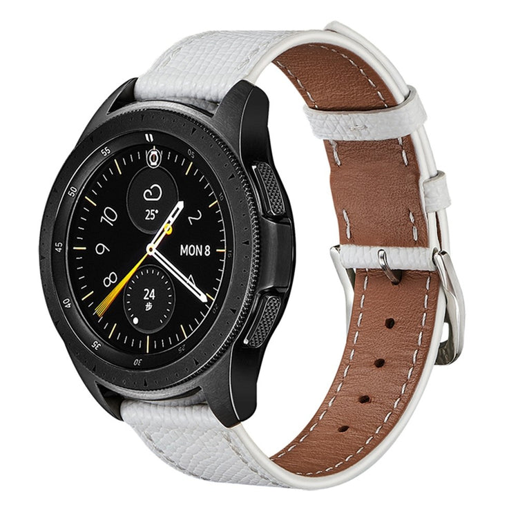 Stilfuld Universal Samsung Ægte læder Rem - Hvid#serie_2