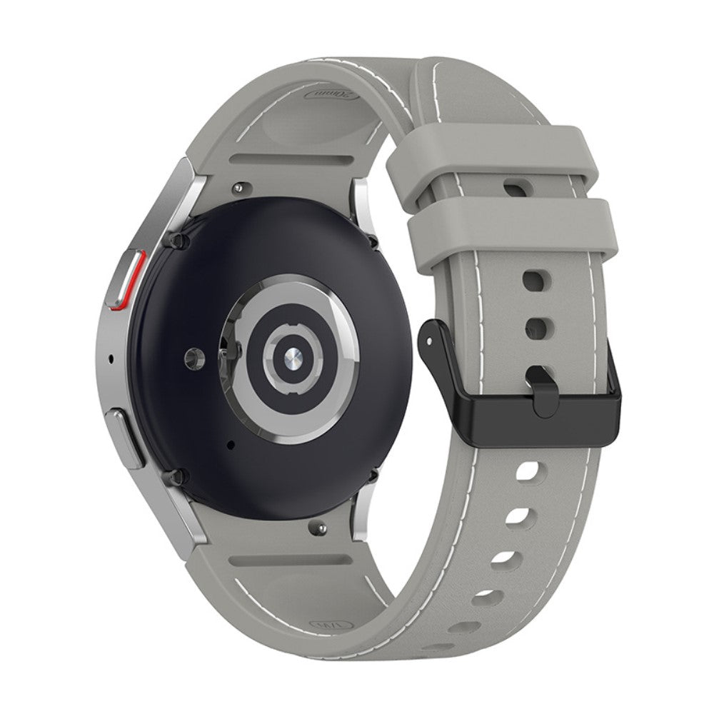 Rigtigt fantastisk Universal Samsung Silikone Rem - Størrelse: L - Sølv#serie_2