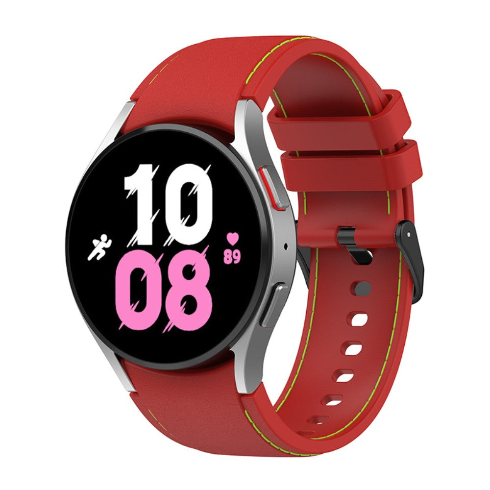 Rigtigt fantastisk Universal Samsung Silikone Rem - Størrelse: L - Rød#serie_3