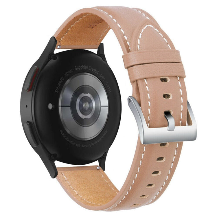 Elegant Universal Samsung Ægte læder Rem - Pink#serie_6