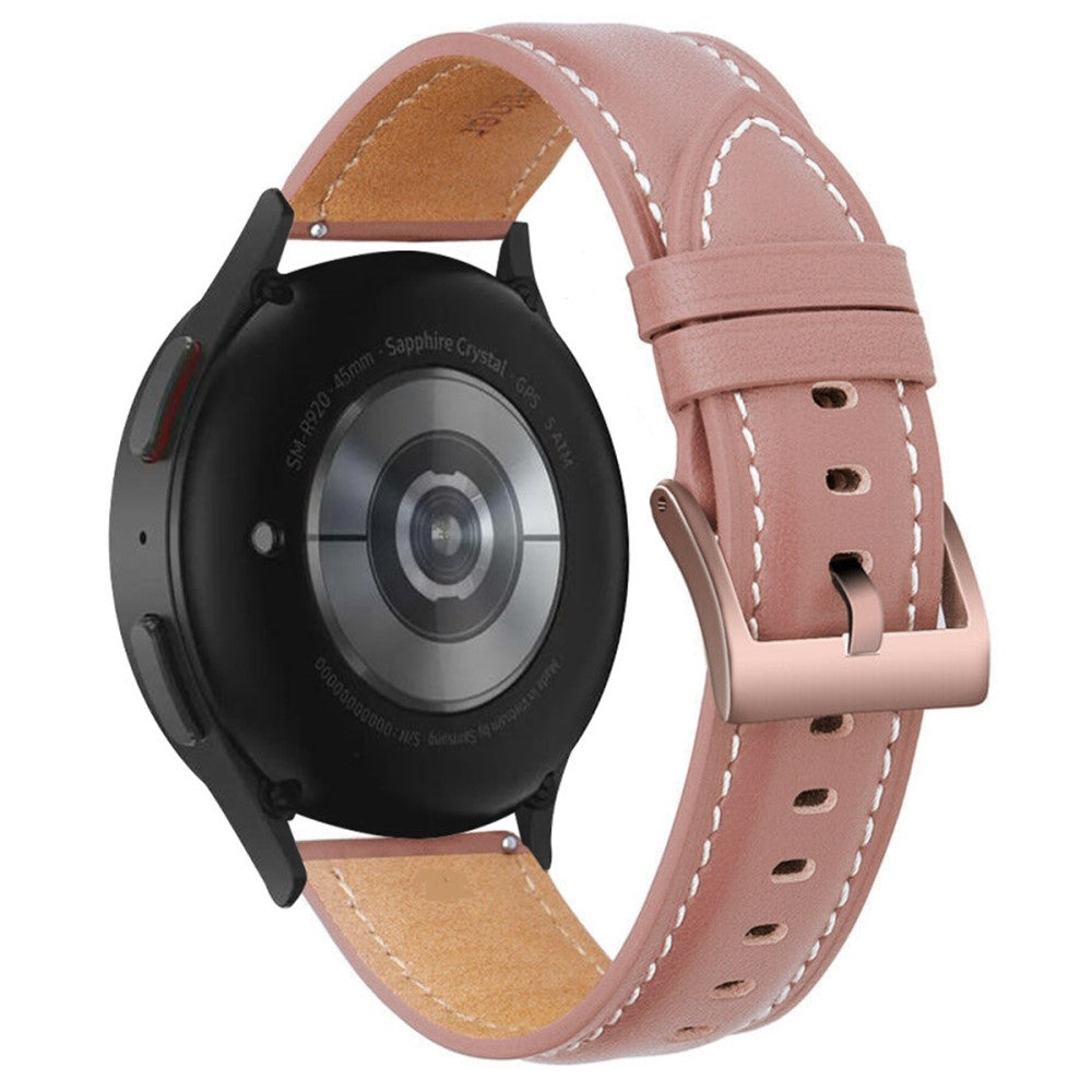 Elegant Universal Samsung Ægte læder Rem - Pink#serie_7