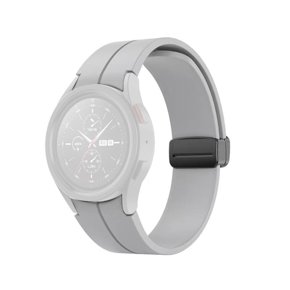 Mega hårdfør Universal Samsung Silikone Rem - Sølv#serie_6