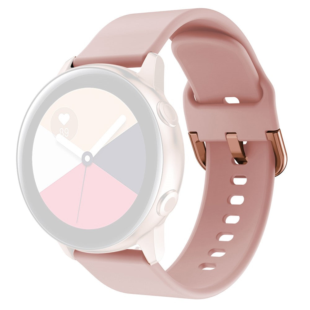 Meget elegant Universal Samsung Silikone Rem - Pink#serie_3