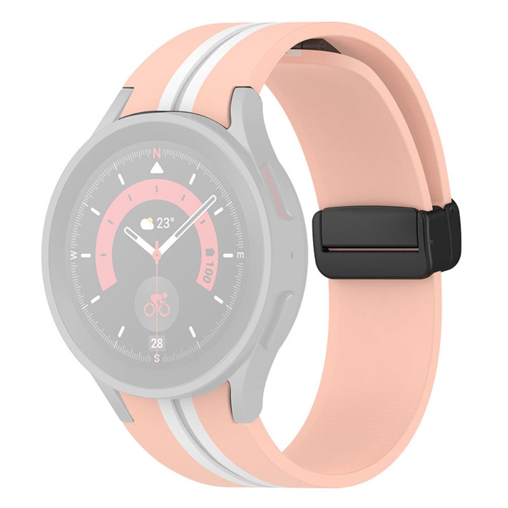 Pænt Universal Samsung Silikone Rem - Pink#serie_2